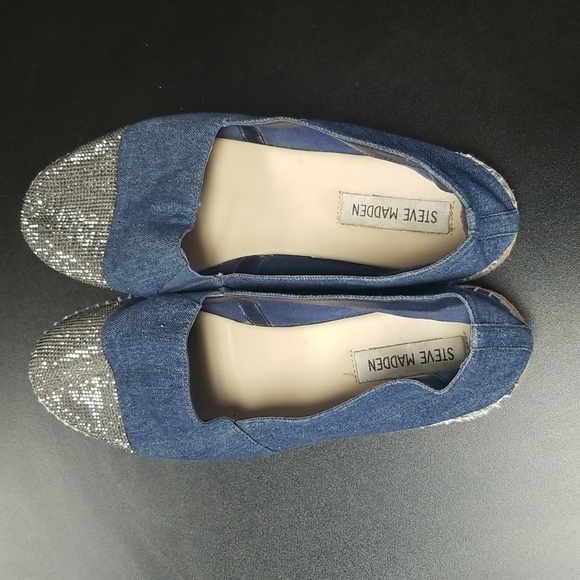 Steve Madden denim and sequined espadrilles - Picture 2 of 5